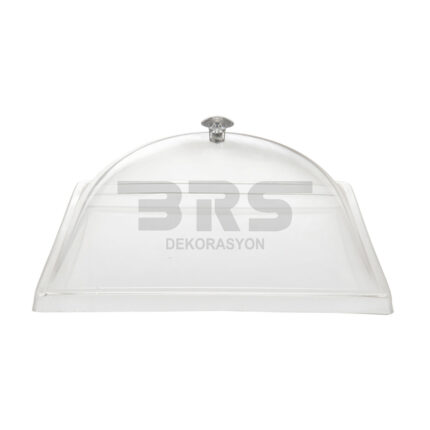 Şeffaf Bombeli Pleksi Kapak Kare