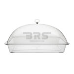 Kapaklı Şeffaf Polikarbon Derin Tepsi